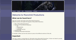 Desktop Screenshot of moonchildproductions.info
